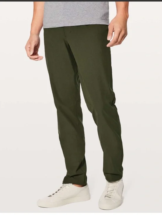 Lululemon ABC Pant Classic Dark Olive - Picture 3 of 12